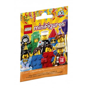 LEGO 71021- Minifigurky - 18. srie - Cena : 79,- K s dph 