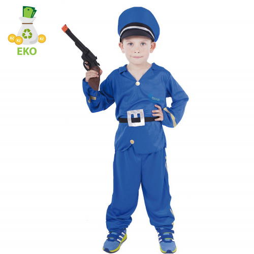 Obrázek Dětský kostým Policista (S) EKO