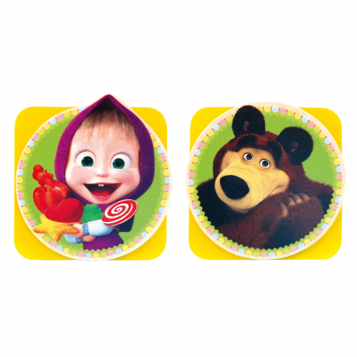 Obrázek Bino Magnetický kolíček Máša a medvěd