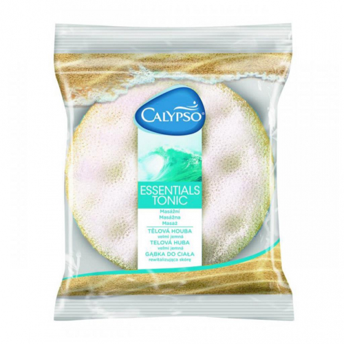 Obrázek Mycí masážní houba Essentials Tonic Calypso žlutá