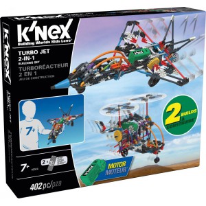 KNEX - Stavebnice letadlo Turbo Jet 2 v 1 402 dlk - Cena : 898,- K s dph 