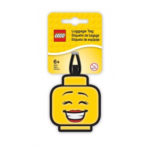LEGO Iconic Jmenovka na zavazadlo - Hlava dvky - Cena : 107,- K s dph 