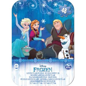 Frozen Puzzle V Plechov Krabice - Cena : 86,- K s dph 