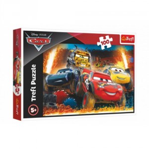 Puzzle Disney Cars 3/Extrmn zvod 100 dlk 41x27,5cm v krabici 29x19x4cm - Cena : 89,- K s dph 