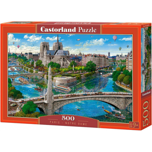 Puzzle 500 dlk - Pa - Notre Dame - Cena : 127,- K s dph 
