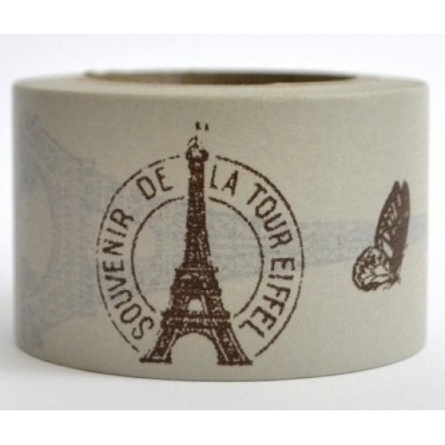 Obrázek Dekorační lepicí páska - WASHI pásky -1ks Eiffel