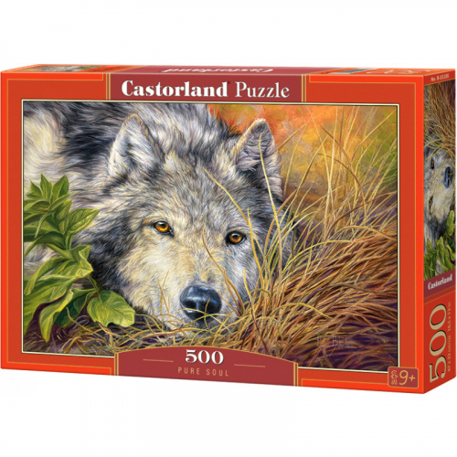 Puzzle Castorland 500 dlk - ist due (vlk) - Cena : 125,- K s dph 