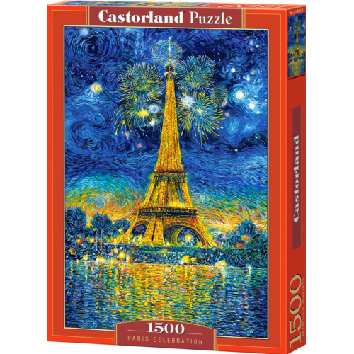 Puzzle Castorland 1500 dlk - Malovan Pa - Cena : 142,- K s dph 