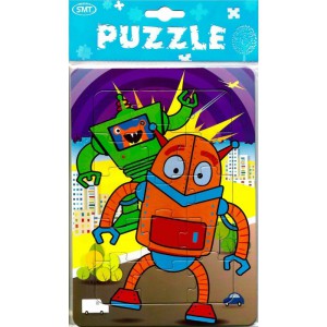 Puzzle Roboti - Cena : 26,- K s dph 