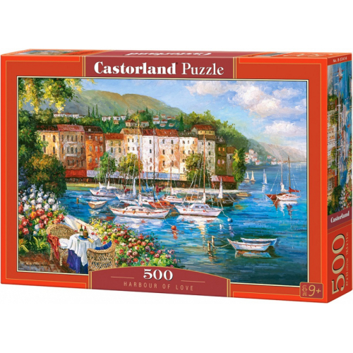 Obrázek Puzzle Castorland 500 dílků - Přístav lásky