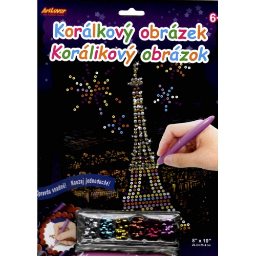 Korlkov obrzek - Eiffelova v - Cena : 110,- K s dph 