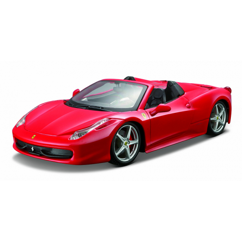 Bburago 1:24 Ferrari 458 Spider Red - Cena : 421,- K s dph 