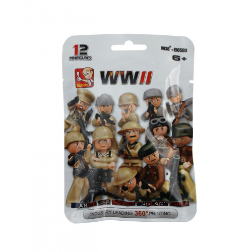 Figurka vojci WWII - Cena : 42,- K s dph 