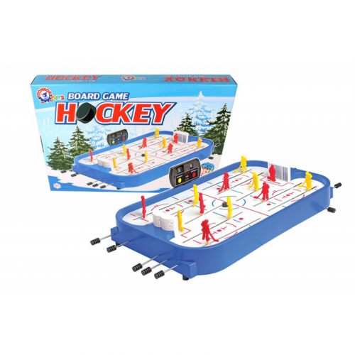 Hokej spoleensk hra plast/kov v krabici 54x38x7cm - Cena : 507,- K s dph 