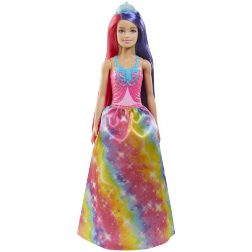Obrázek Barbie PRINCEZNA / MOŘSKÁ PANNA S DLOUHÝMI VLASY ASST - 2 druhy