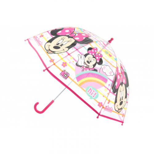 Obrázek Deštník Minnie průhledný manuální