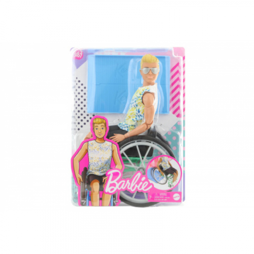 Barbie Model Ken na invalidním vozíku  GWX93 - Cena : 528,- Kč s dph 