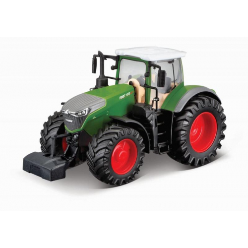 Obrázek Bburago 10cm Farm Traktor na setrvačník Fendt 1050 Vario