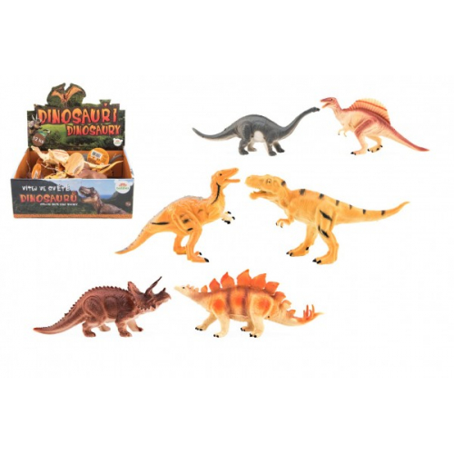 Obrázek Dinosauři plast 16-18cm mix druhů