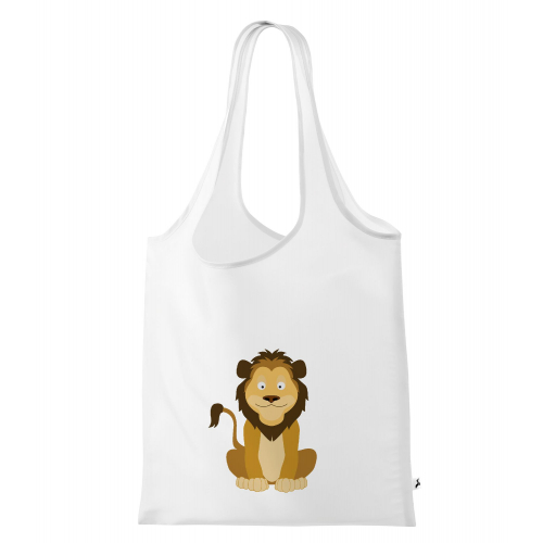 Obrázek Nákupní taška Veselá zvířátka - Lvíček