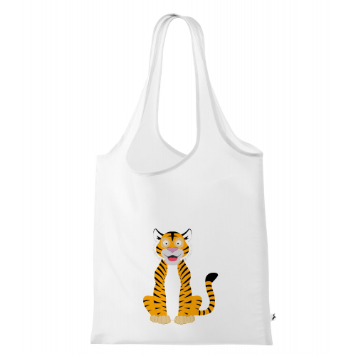 Obrázek Nákupní taška Veslá zvířátka Tygřík
